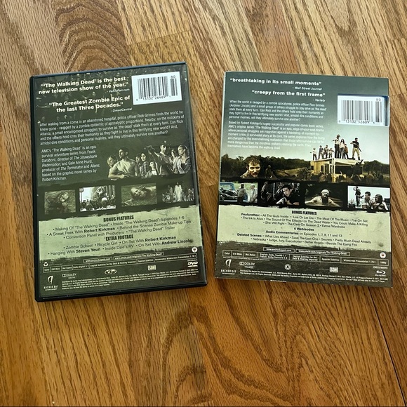 NWT/EUC AMC The Walking Dead TV Series DVD Set (Season 1 & Season 2) - Picture 4 of 12